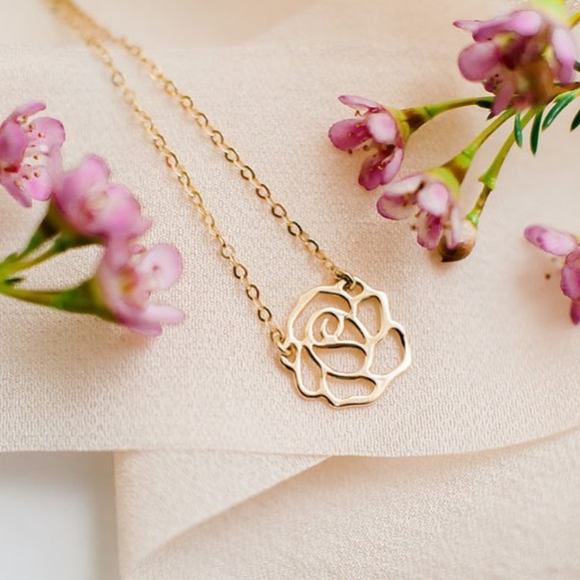 Rose Necklace - Picture 2 of 2